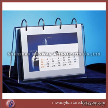Clear High-quality Acrylic Calendar Display Holder